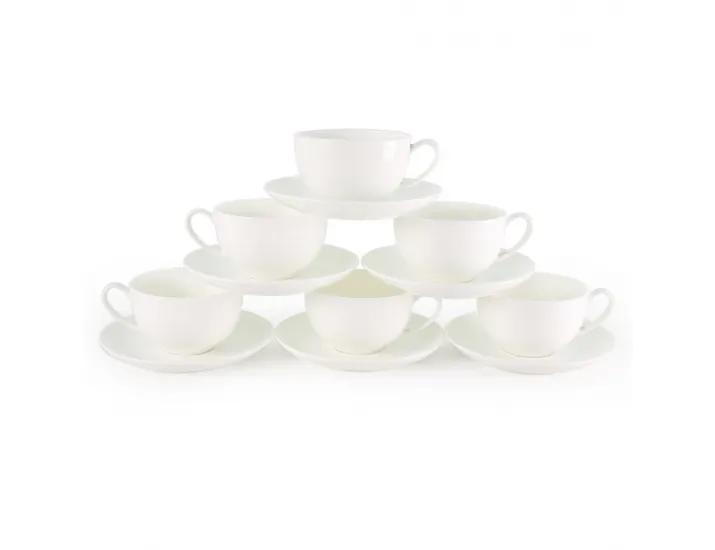 Набор чайных пар Акку Розалия 250мл на 6 персон 12 предметов 71253А