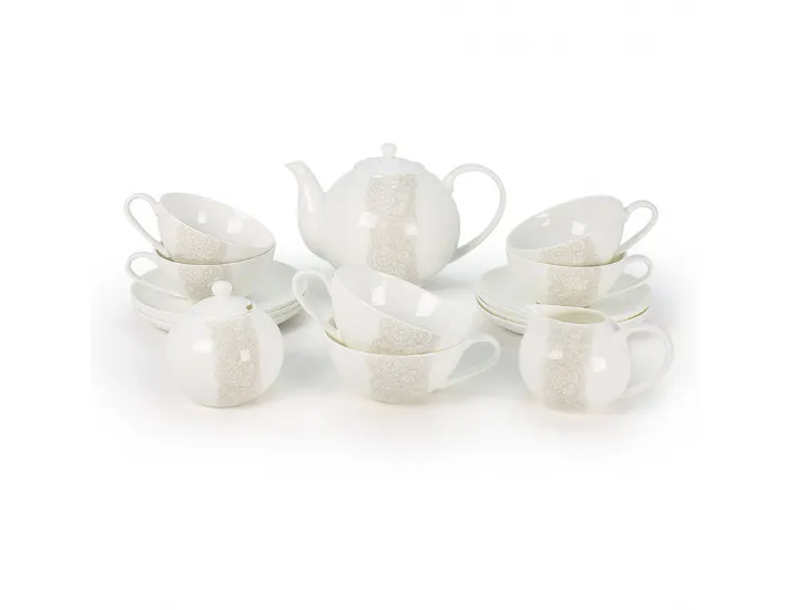 Чайный сервиз Акку София на 6 персон 15 предметов 71545А