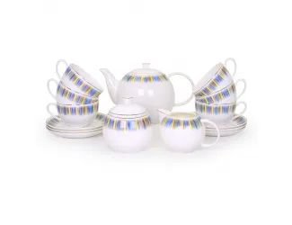 Чайный сервиз Акку Айлин на 6 персон 15 предметов 71568А