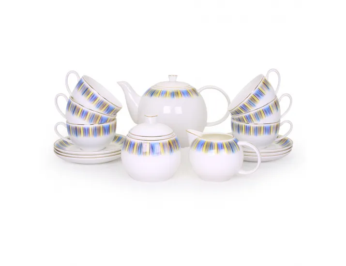 Чайный сервиз Акку Айлин на 6 персон 15 предметов 71568А