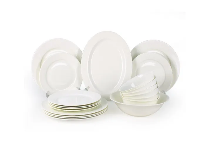 Столовый сервиз Акку Амалия светлый на 6 персон 20 предметов 72041А