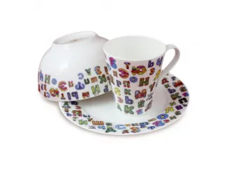 Детский подарочный набор Акку Азбука 3 предмета 7501А