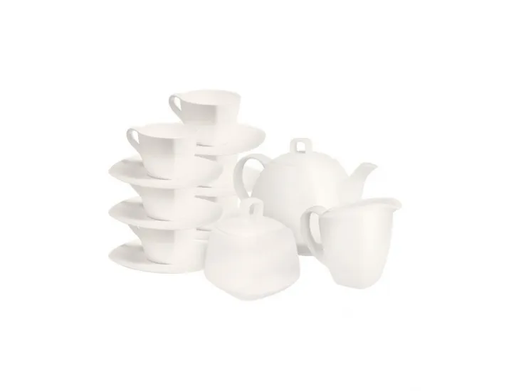 Чайный сервиз Акку Квадрат на 6 персон 15 предметов 78051А