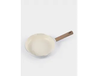 Сковорода 24 см с покрытием молочная Anna Lafarg Palisander