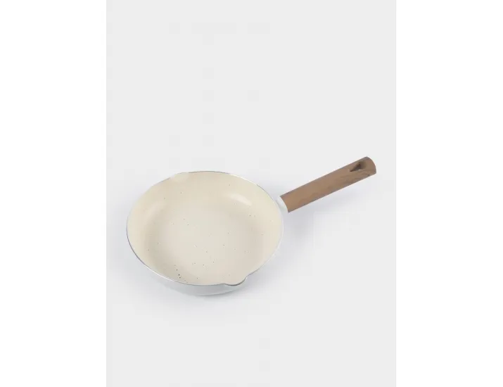 Сковорода 24 см с покрытием молочная Anna Lafarg Palisander