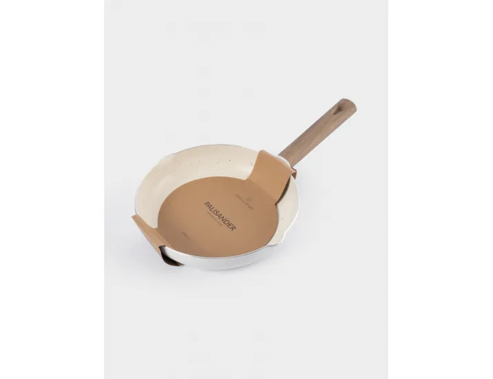 Сковорода 24 см с покрытием молочная Anna Lafarg Palisander