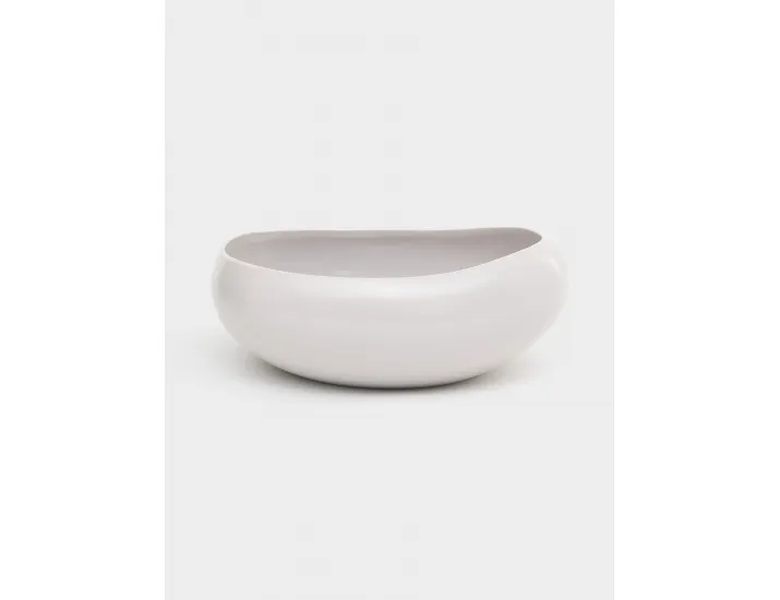 Тарелка суповая 19 см 1.0 л серая Easy Life Organica