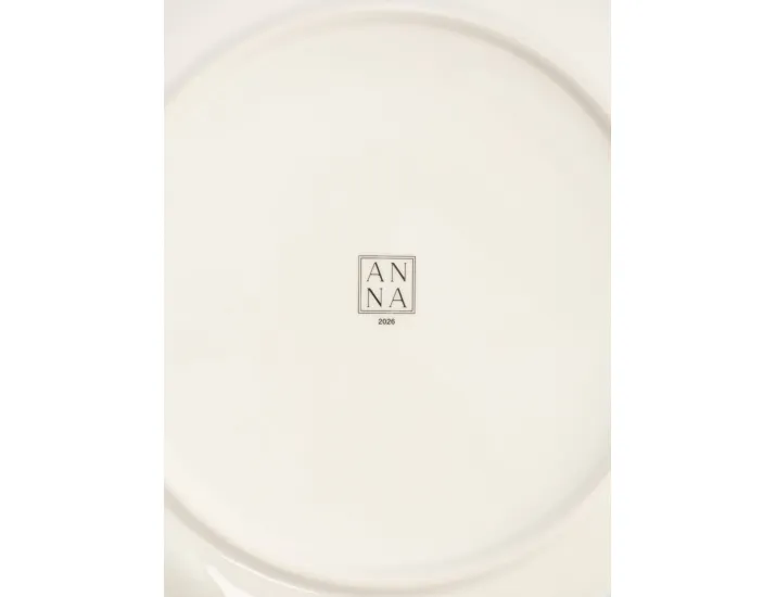 Тарелка обеденная 24 см зеленая Лошадка Anna Lafarg Festival