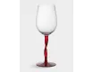 Бокал для вина 540 мл 2 шт красная ножка Anna Lafarg Villalago