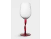 Бокал для вина 540 мл 2 шт красная ножка Anna Lafarg Villalago