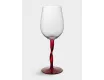 Бокал для вина 540 мл 2 шт красная ножка Anna Lafarg Villalago