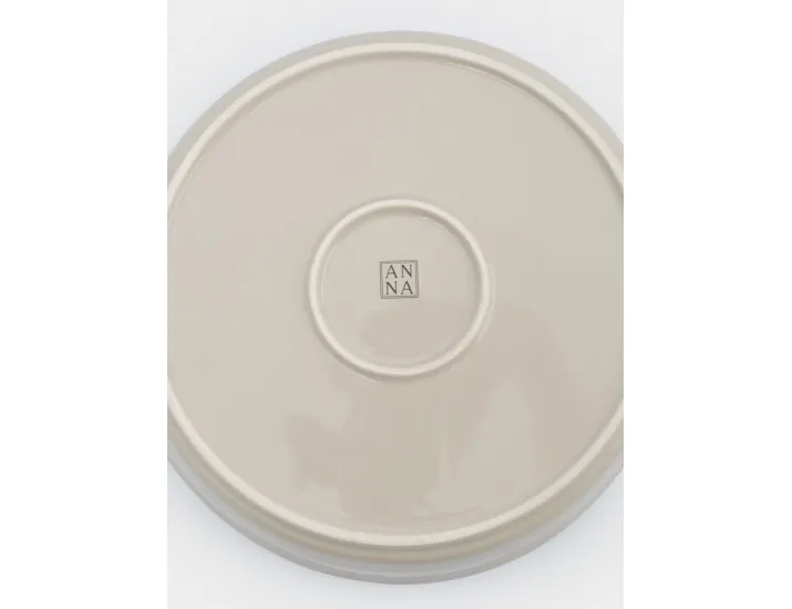 Форма для запекания 26 см круглая молочно-бежевая Anna Lafarg Baker