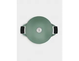 Кастрюля 28 см 6.3 л с крышкой с покрытием зелёная Maxwell & Williams Agile