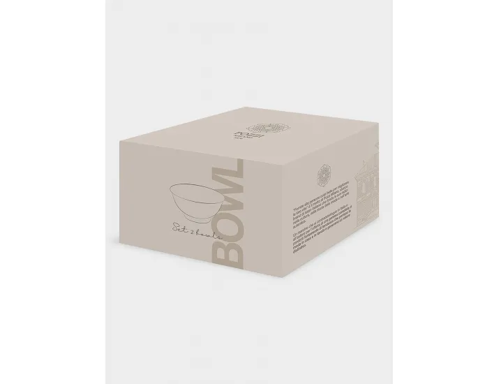 Салатник 11х6 см 280 мл 2 шт Pozzi Milano Charles