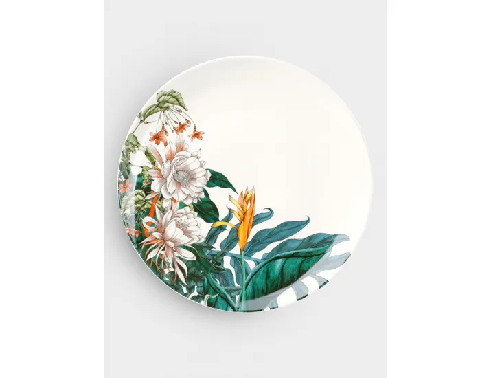 Набор обеденный 4 персоны 16 предметов зеленый Стрелиция Maxwell & Williams Night Garden Foliage