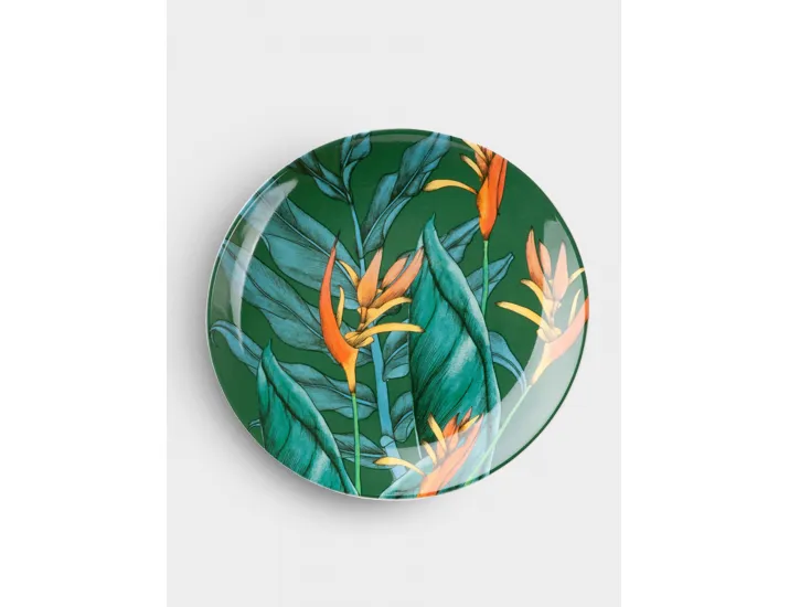 Набор обеденный 4 персоны 16 предметов зеленый Стрелиция Maxwell & Williams Night Garden Foliage