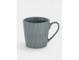 Набор кружек, 4 пр, 380 мл, серые, Nova