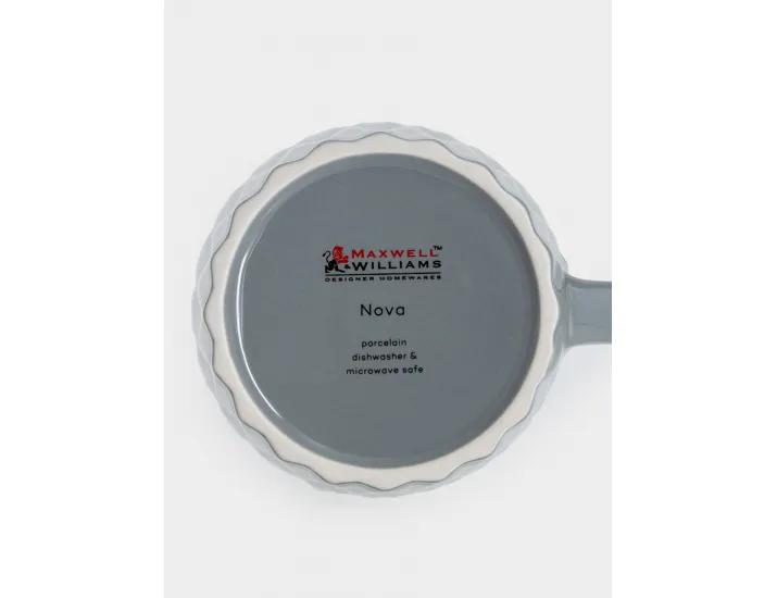 Набор кружек 4 предмета 380 мл серые геометрия Maxwell & Williams Nova