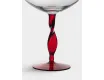 Бокал-креманка для шампанского 370 мл 2 шт красная ножка Anna Lafarg Villalago