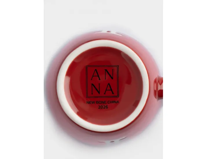 Кружка 380 мл 2 шт зеленая/бордовая Елка/Щелкунчик Anna Lafarg New year