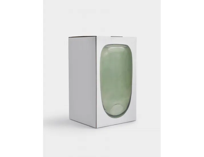 Ваза для цветов 26 см зеленая Anna Lafarg Serenade