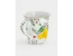 Кружка 275 мл белая Цветы и лимоны Easy Life Fleurs et Citrons