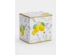 Кружка 275 мл белая Цветы и лимоны Easy Life Fleurs et Citrons