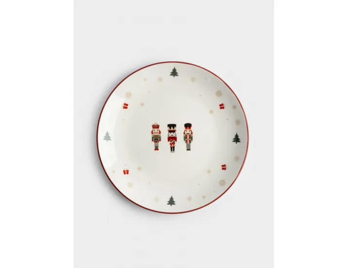 Сервиз обеденный 6 персон 18 предметов белый Щелкунчики Anna Lafarg Nutcracker