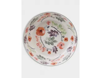 Салатник 25 см 2,5 л серо-зеленый Цветы Maxwell & Williams Arcadia