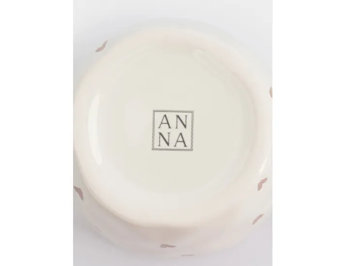 Кружка 400 мл молочная Сердца Anna Lafarg Empathy