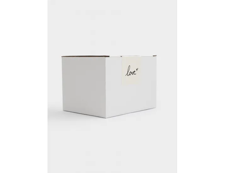 Кружка 400 мл молочная Сердца Anna Lafarg Empathy