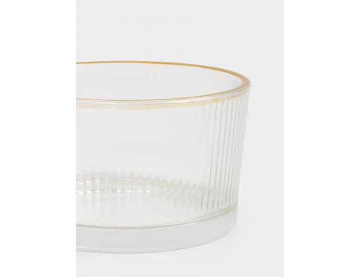 Вазочка для джема 20x10 см 2 шт с ложками на подставке золотистая Anna Lafarg Sonnet