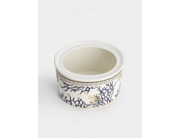 Сахарница 0,3 л белая Кораллы Pozzi Milano Corallo