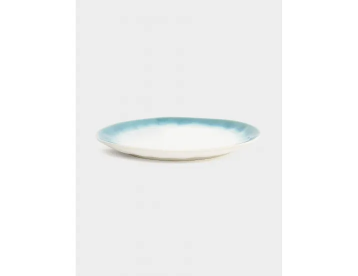 Тарелка обеденная 26 см голубая Easy Life Nuances