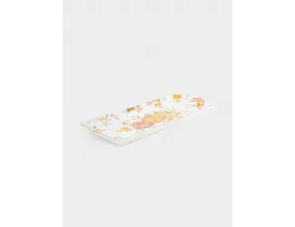 Блюдо, 35х15 см, фарфор P, прямоугольное, Тыква