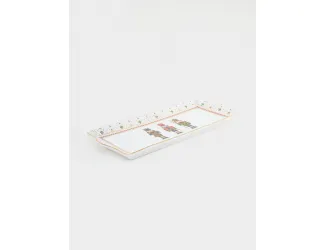 Блюдо, 35x14,5 см, прямоугольное, Щелкунчик