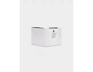 Вазочка для джема, 9x10 см, с ложкой, стекло/сталь, Vintage