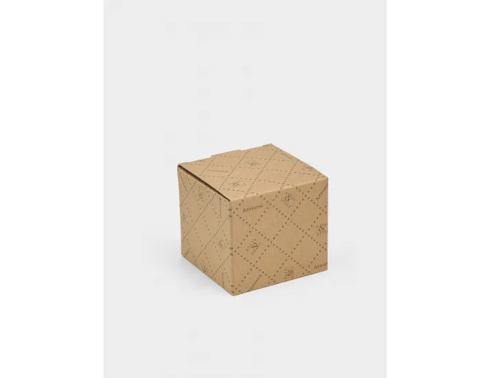 Сахарница 9,5 см 260 мл бежево-голубая в крапинку Home & Style Azurro