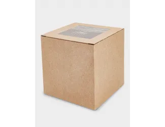 Икорница, 19,5 см, на ножке, золотая