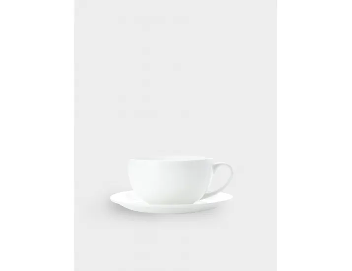 Чашка с блюдцем 350 мл белый Maxwell & Williams Кашемир