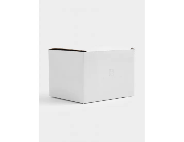 Кружка 460 мл бело-бордовая мятый эффект Действуй Anna Lafarg Message