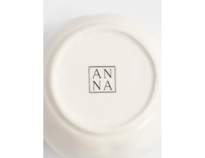 Кружка 460 мл бело-бордовая мятый эффект Действуй Anna Lafarg Message