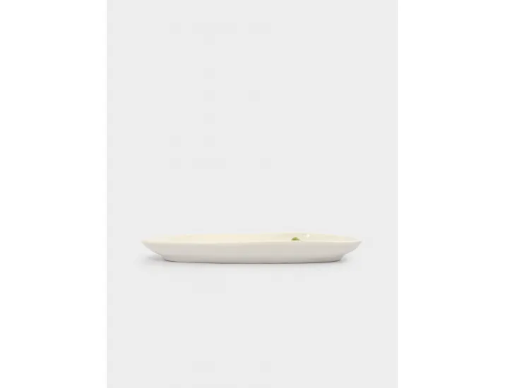 Блюдо 32х16 см овальное молочное Лимон Anna Lafarg Limoncello