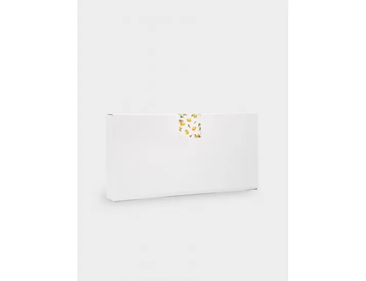 Блюдо 32х16 см овальное молочное Лимон Anna Lafarg Limoncello