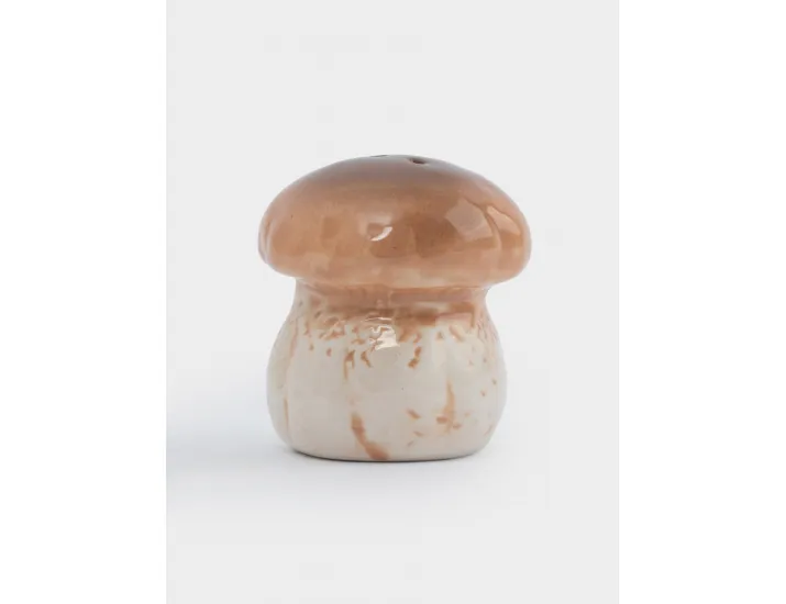 Емкость для соли или перца 7 см молочно-коричневая Гриб Anna Lafarg Autumn forest