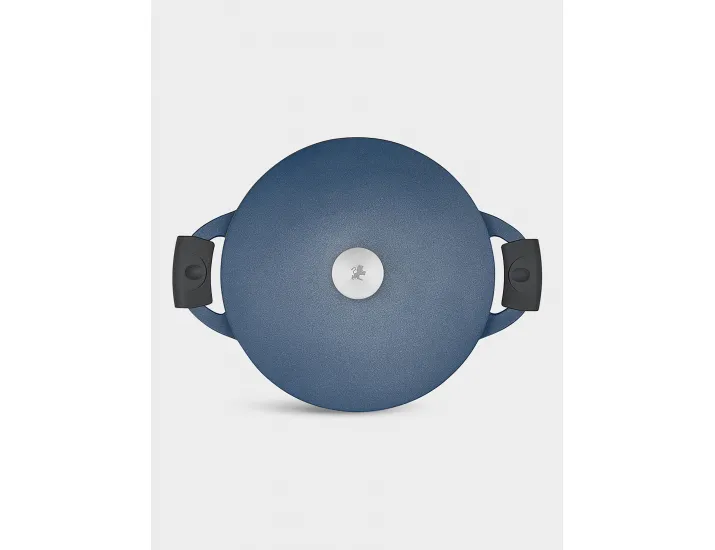 Сотейник 28 см 4.0 л с крышкой с покрытием синий Maxwell & Williams Agile