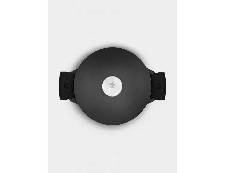 Кастрюля 20 см 2.4 л с крышкой с покрытием чёрная Maxwell & Williams Agile