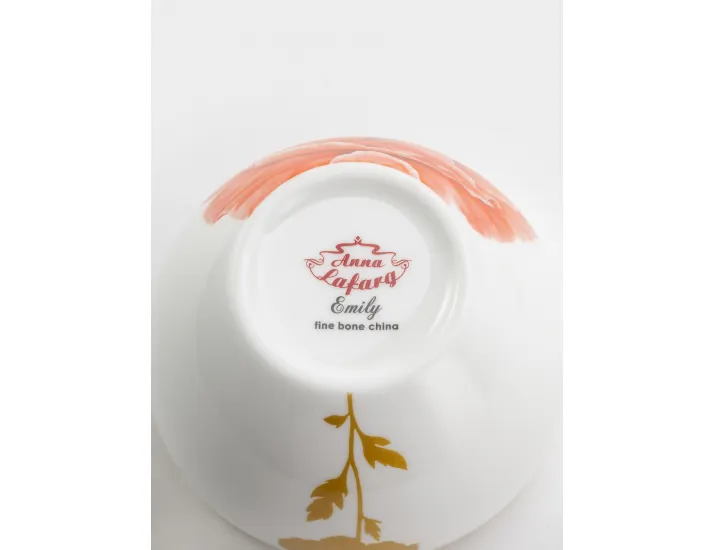 Сахарница 0,25 л белая Мак Anna Lafarg Flowers