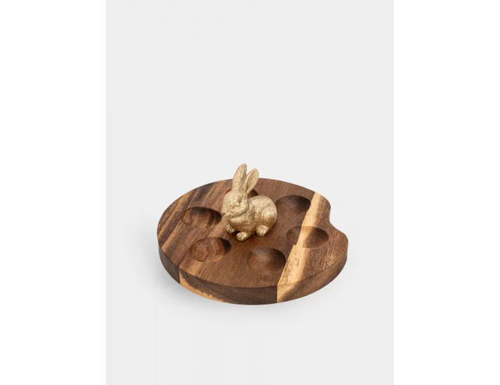 Блюдо пасхальное 15х6 см 6 отделений Anna Lafarg Кролик Easter