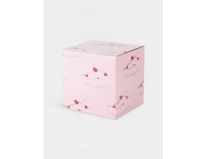 Банка для сыпучих продуктов 1,3 л 14,5 см белая Птицы Imari Охота